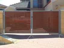 Wooden Automatic Swing Gate